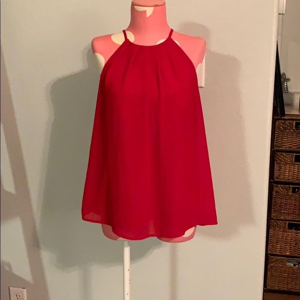 Red Miami Blouse